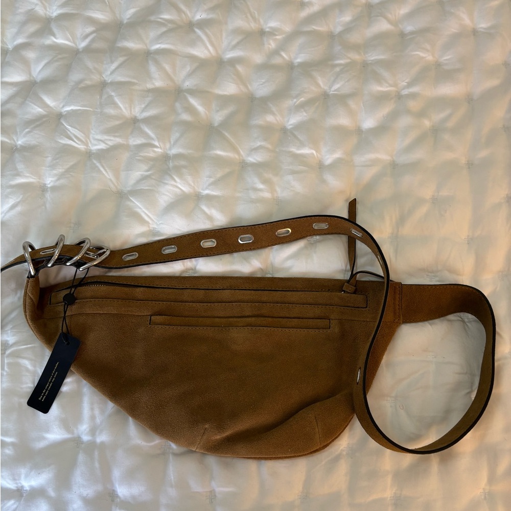 Rag & Bone Tan Suede Belt Bag